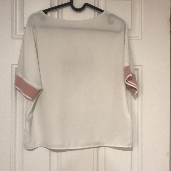 White withe printed pic tee - Picture 2 of 3